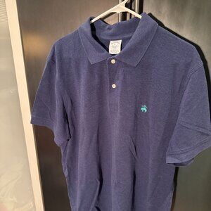 Brooks Brothers Polo XL Slim - Heather Navy